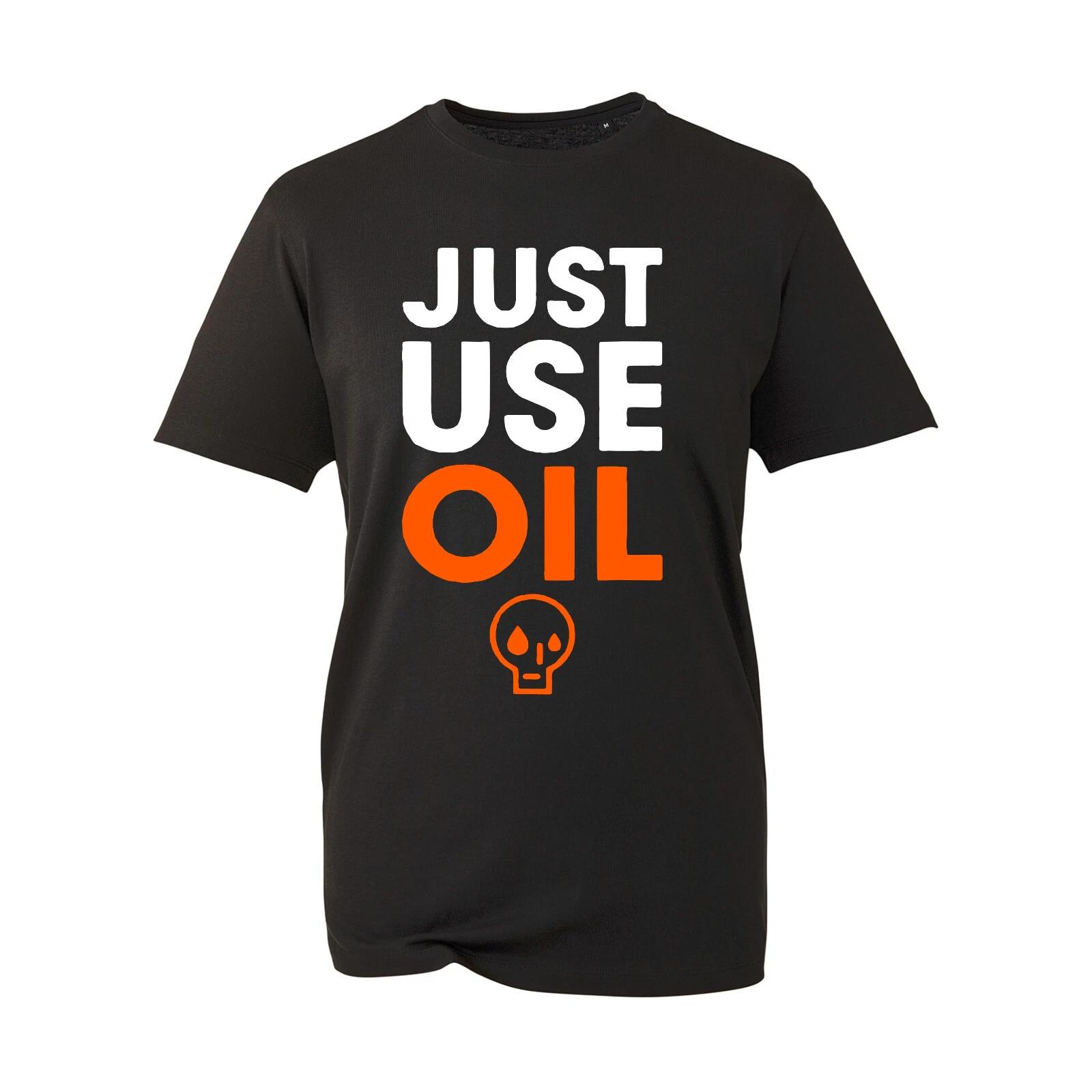 Just use oil T-Shirt, Anti Woke Age T-shirt, Anti just stop oil activist tee top L
