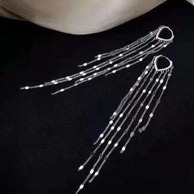 Elegantní korejské střapcové náušnice - Super vílí styl