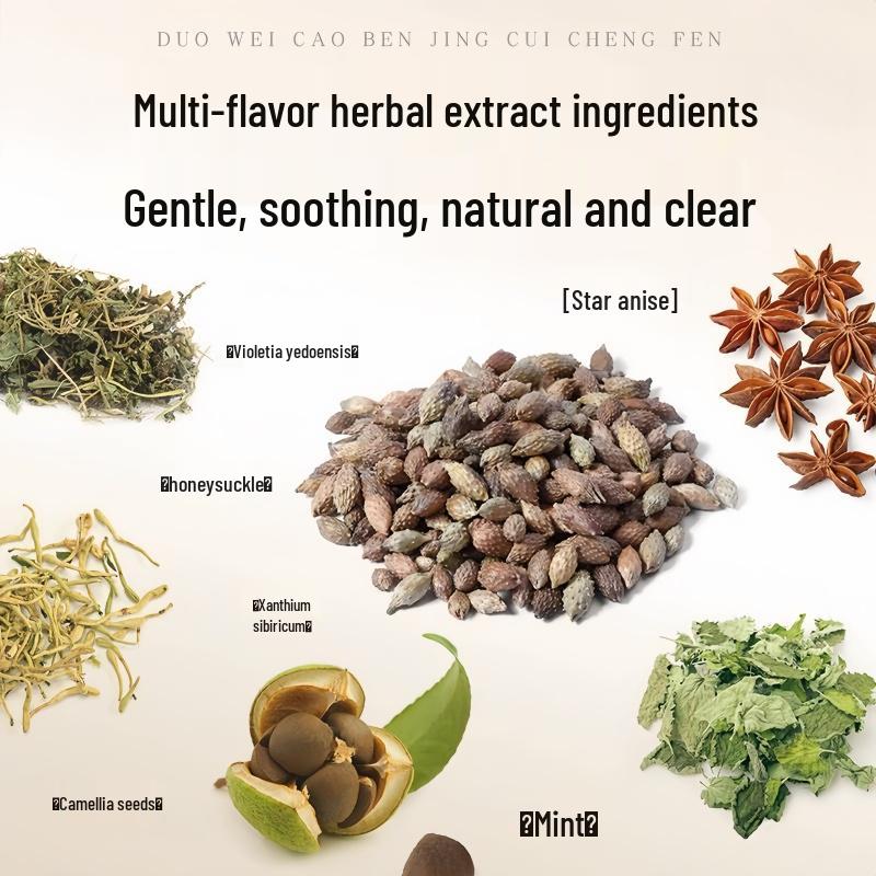 Burdock Seed Essential Oil Cotton Swabs for Nasal Congestion Relief, Individually Packaged and Portable for Children's Nasal Comfort.