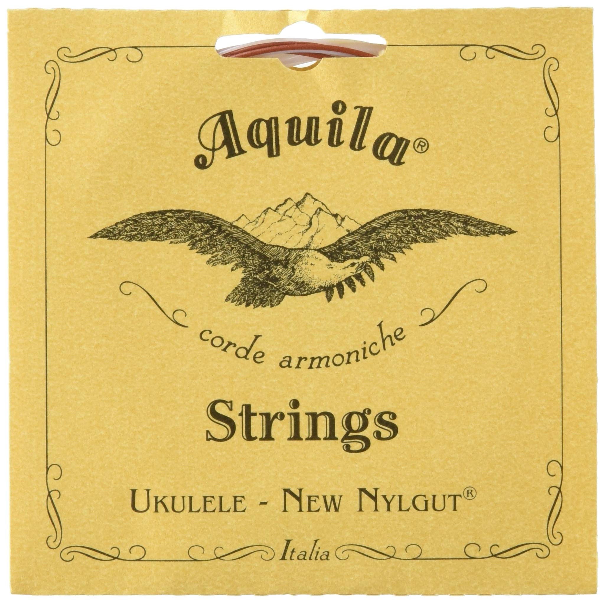 

Aquila New Nylgut 17U Ukulele String Set, Tenor, 6-String (1st x 1 Winding) AQ-T6W