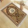 Islamic Geometric Pattern Prayer Mat Foldable Non-Slip Muslim Janamaz Sajadah Salah Rug Portable Travel Ramadan Eid Gift