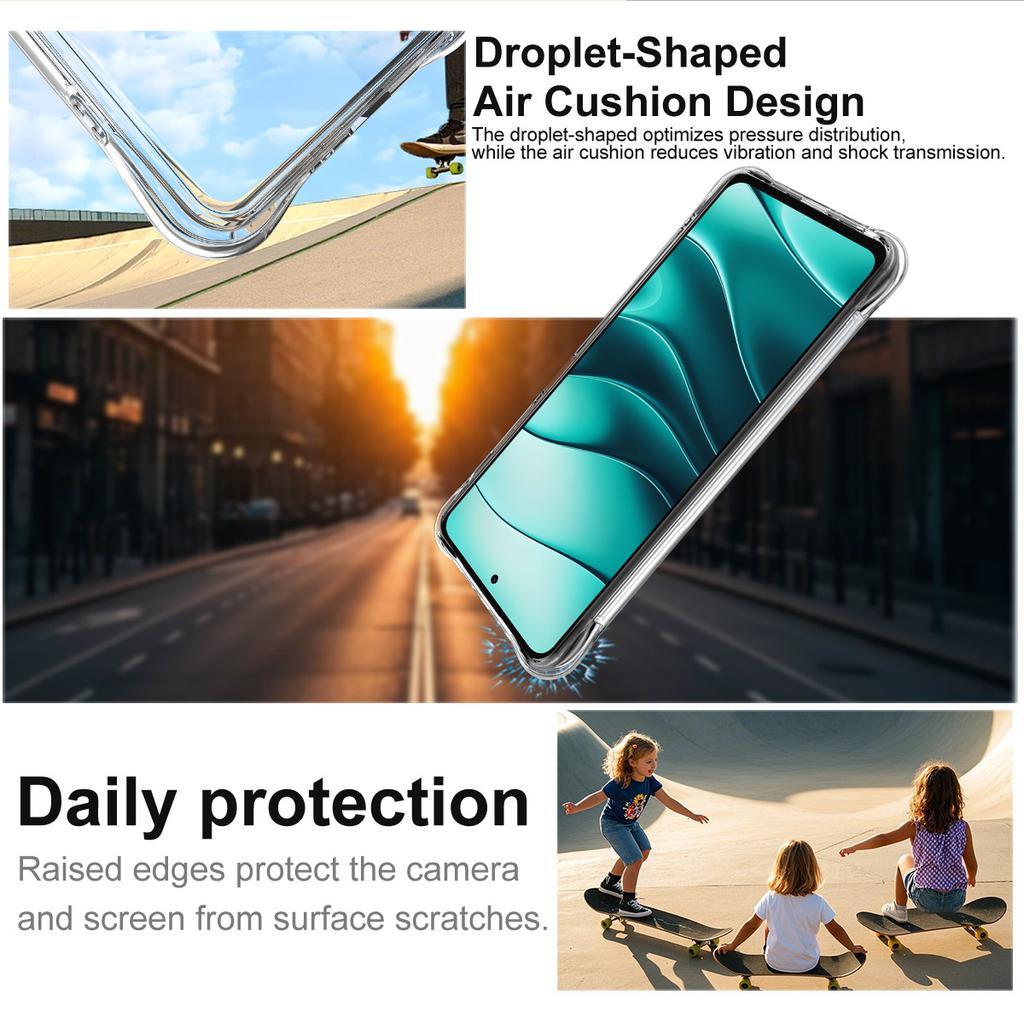 IMAK For Oppo A5 4G/5G Case TPU Phone Cover Airbag Shockproof Protection