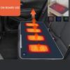 Portable Heated Cushion 3 Adjustable Temperature USB Electric Heating Pad 4 Heated Areas Warmer Sitting Mat Pad for Camping Home