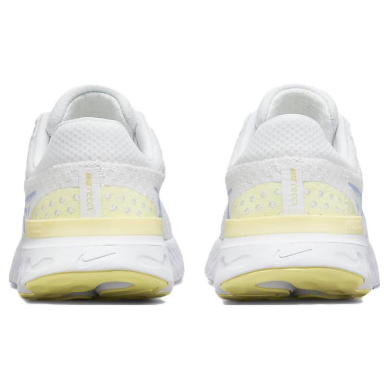 Nike React Infinity Run Flyknit 3 White Violet Citron Tint Women's Sneakers DD3024-100