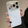Cute Little Bear Bow Polka Dot Pattern Silicone Soft Phone Case For iPhone 17 16 15 14 13 12 11 Pro Max Shockproof Bumper Cover