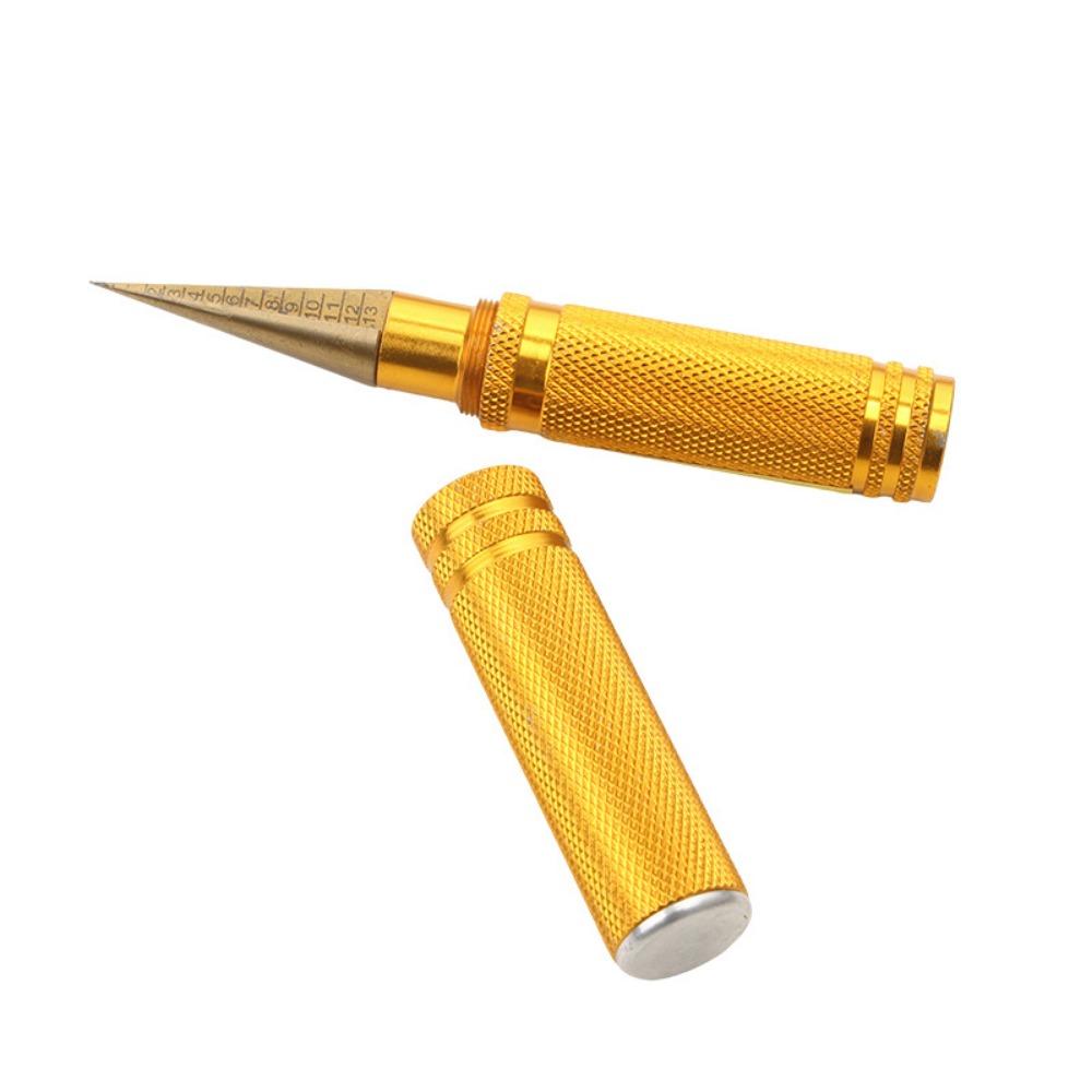 

0-14mm Manual Hole Opener Reamer Metal Construction Drill Puncher Model Reamer RC Car Models золотий
