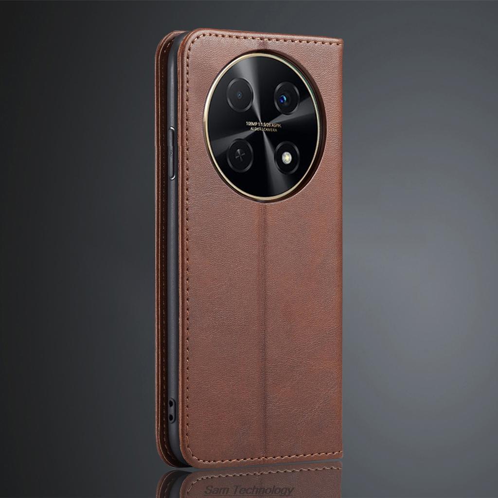 Magnetische Anziehungskraft Ledertasche für Huawei Nova 13i / Nova13i Holster Flip Cover Case Nova 13i Brieftasche Handytaschen Fundas Coque