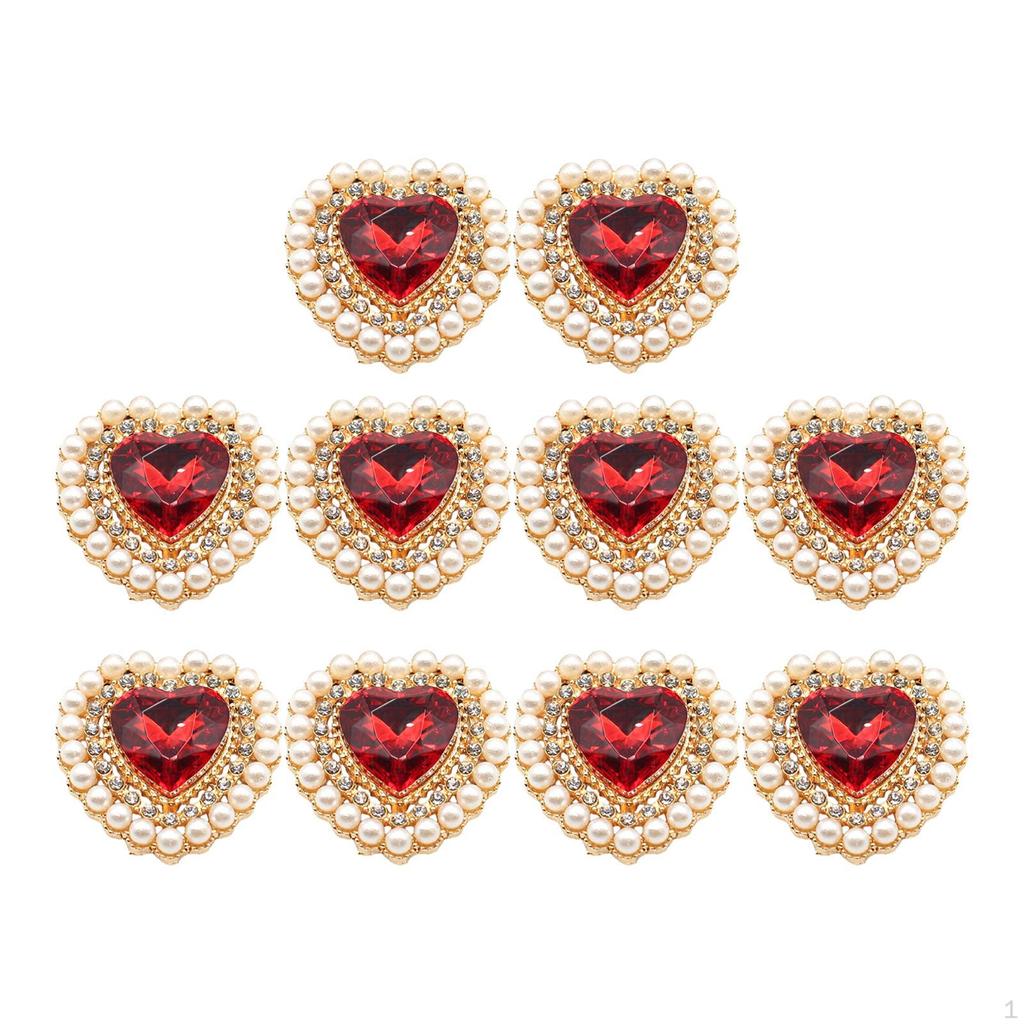Heart Buttons for Handmade Crafts And Sewing Projects