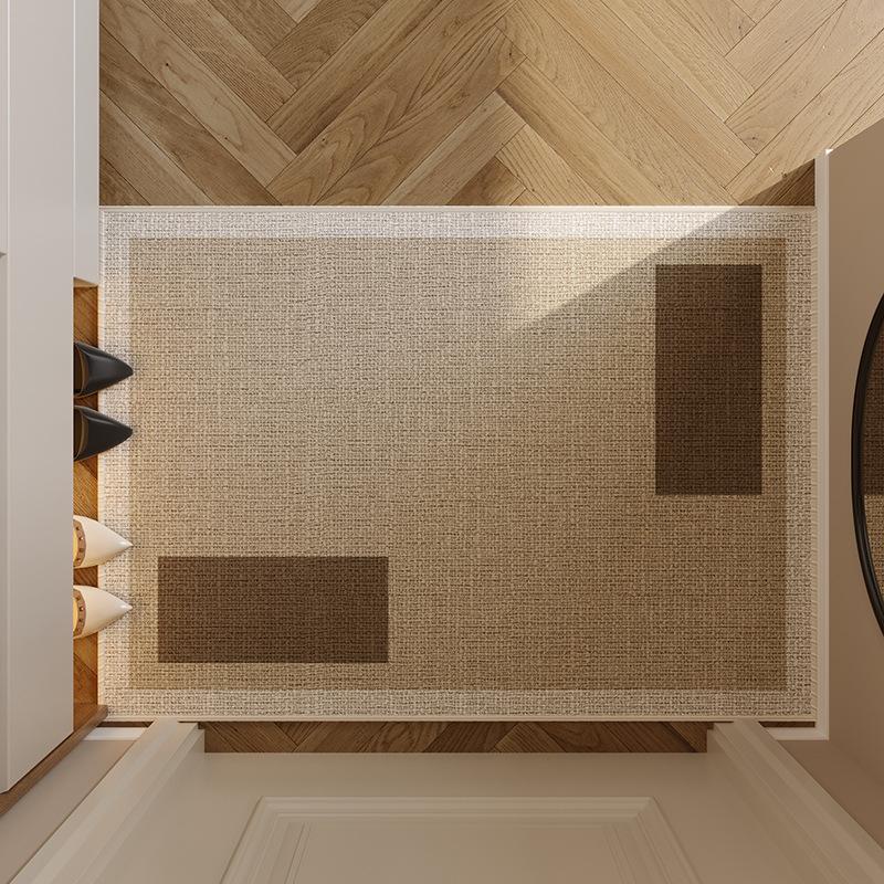 Entrance Door Mat Modern and Simple Household Entrance Anti Slip Foot Mat Door Mat Carpet 50*80