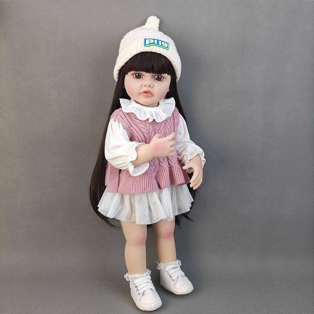 

22-inch Reborn Doll Princess Dress Set for Girls Full Set (Doll + Clothes)