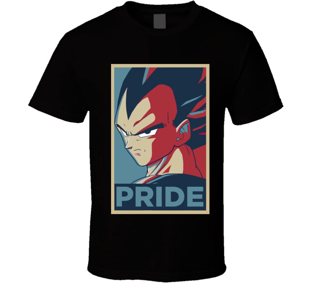 

Vegeta pride T-Shirt Mens Womens Tees Top Dragon Ball Z tee 4XL