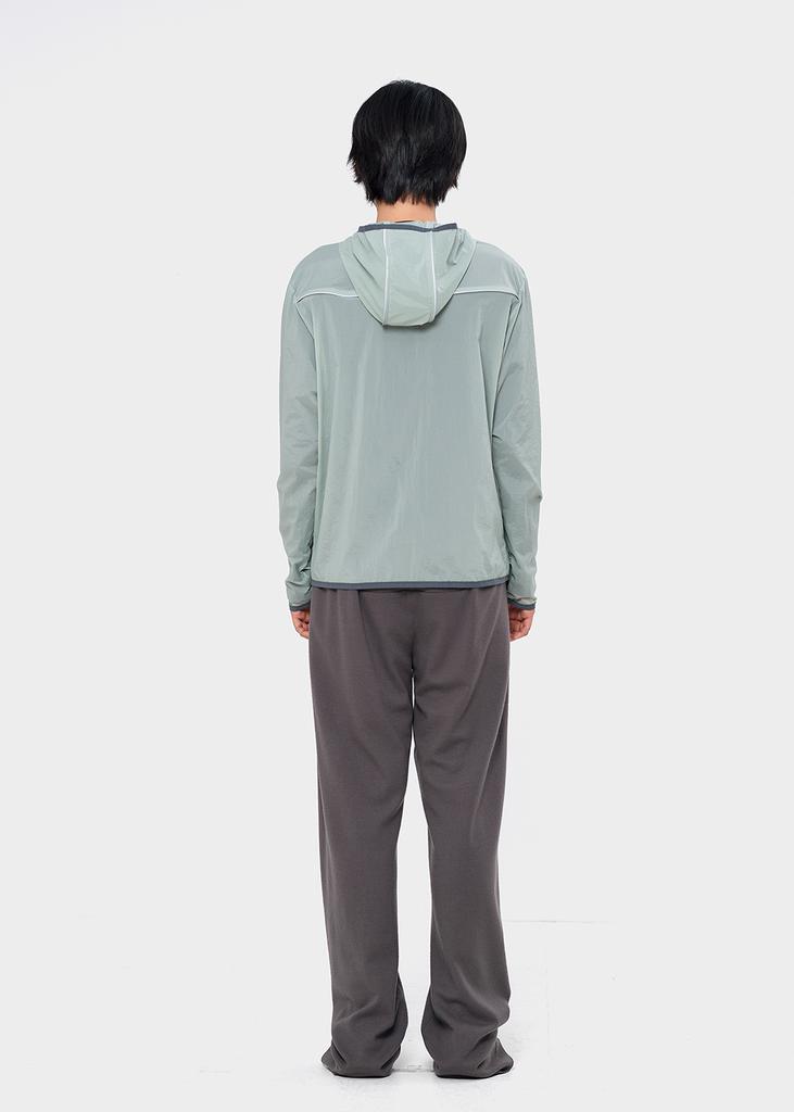 Irregular Para Light Hood Zip-Up (Jade)