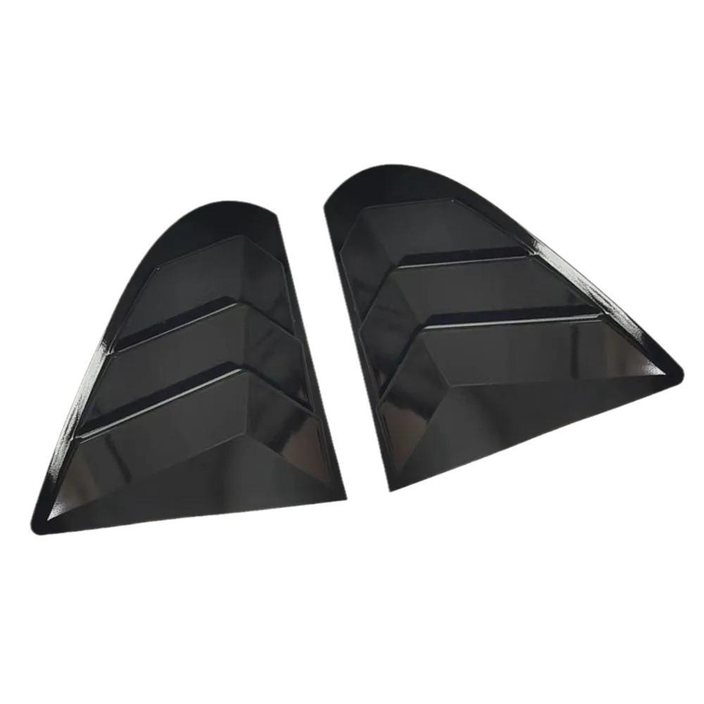 2008-2018 Mitsubishi Lancer EX Carbon Fiber Rear Triangle Window Trim.