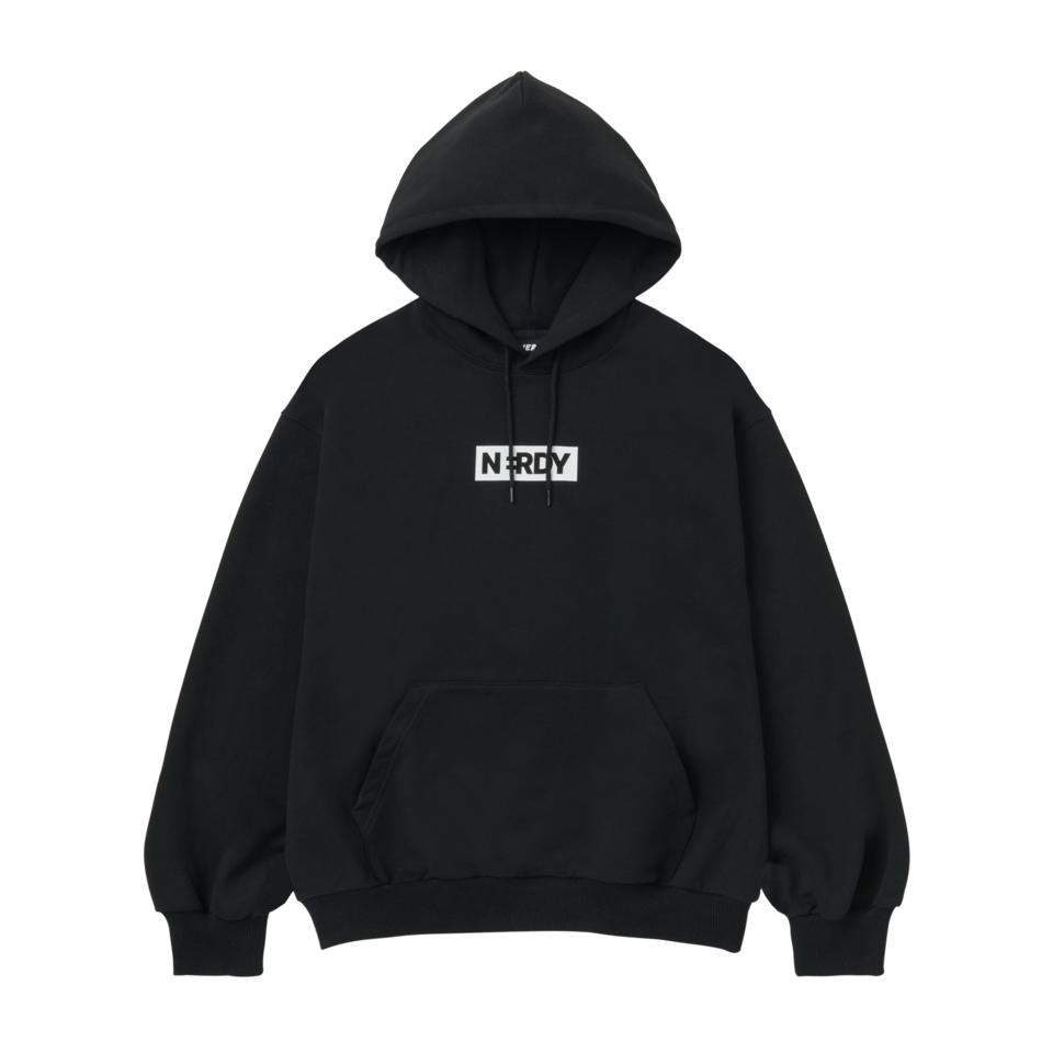 

NERDY Box Logo Balloon Fit Худи Черный