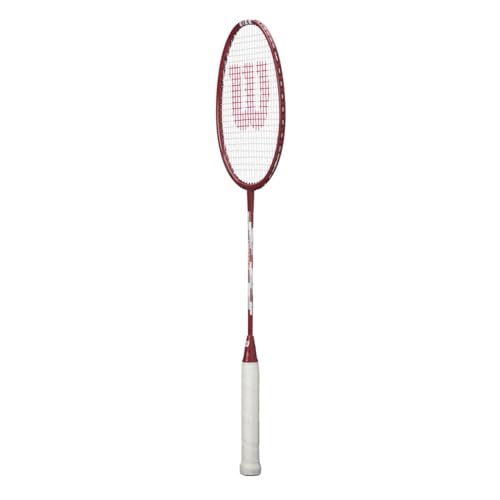 [Amazon.co.jp Exclusive] Badminton Racket [Pre-strung] Attacker Grip Size 4 Red WR153110U2