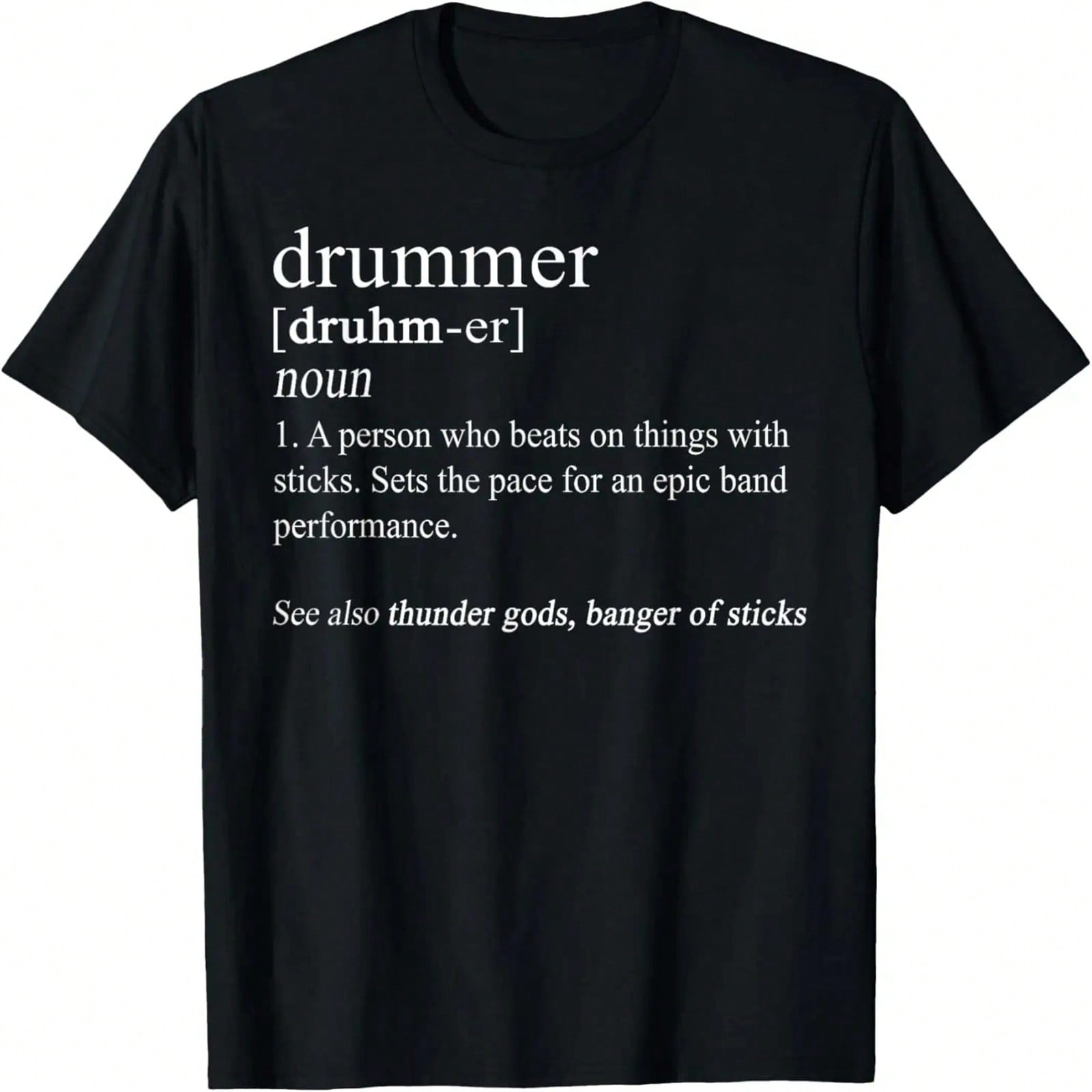 Drummer Wounisex Never Underestimate A With Drums T-Shirt S разноцветный
