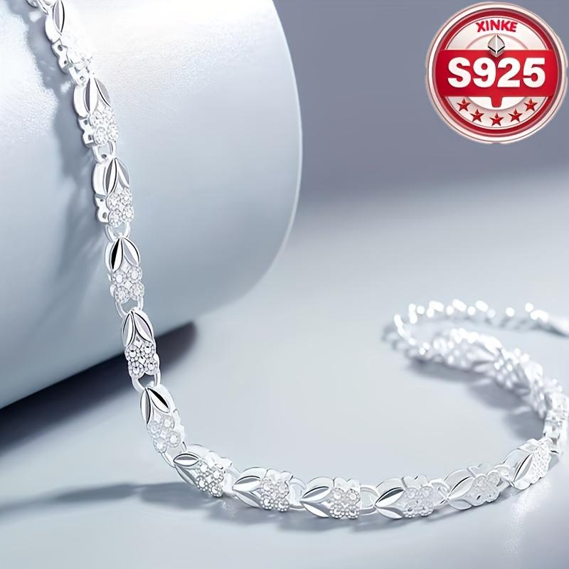 925Sterling Silver Bracelet Elegant and charming, suitable for everyday wear and special occasions