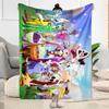 Digital Circus Blanket Soft Warm Cozy Great for Office Chair Picnics Couch Four Seasons Universal Modern Style Best Holiday Gift for Friends Family