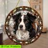 2D flache Acryl-Hundedekoration, Keine Batterien/Strom erforderlich, Einzigartige Innen-/Außendekoration, Mehrzweck-Traditionsstil,