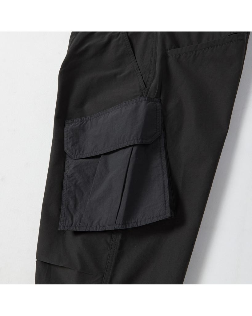 WORTHWHILE MOVEMENT Bermuda Cargo Pants (Charcoal)