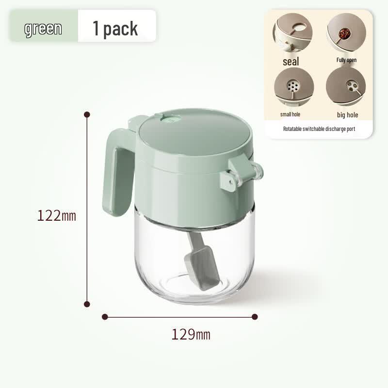 

Moisture-Proof Dual-Use Salt & Spice Jar