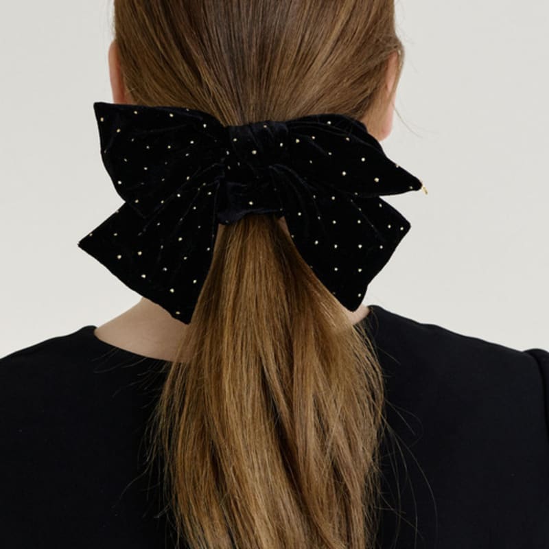 NUOY Punkt Samt Haargummi