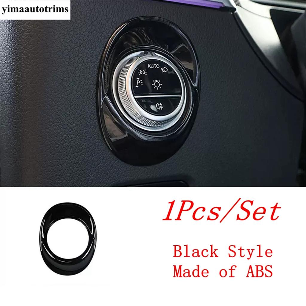 

Car Black Window Lift / Head Light / Seat Pillow Adjust Cover Trim Accessories For Mercedes-Benz C Class W206 Sedan - 2025 Head Light Lamp