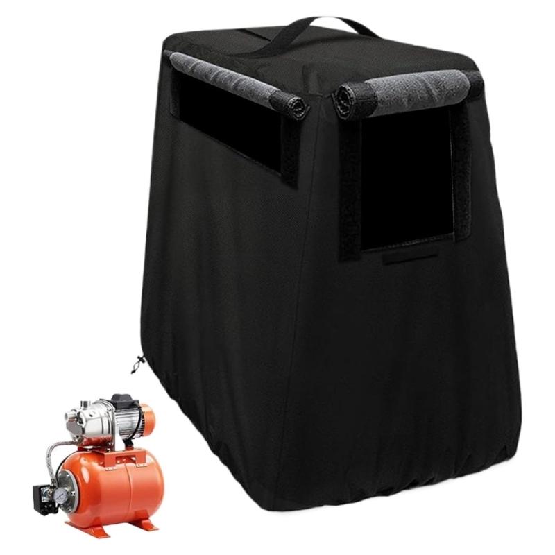 Easyly Install Weather Resistant Well Pumps Cover Outdoor Quickly Setups for Seasonal Protection in Garden