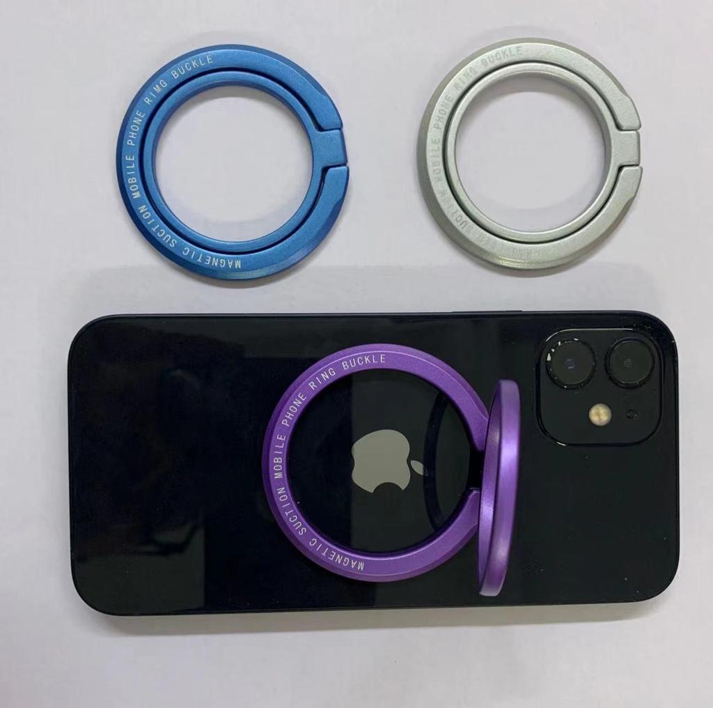 Magnetic MagSafe Metal Phone Stand with Paper Card Packaging