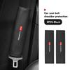 Leather Car Seat Belt Shoulder Protector Seat Belt Cover For KIA Sportage Rio Ceed Niro Soul Stonic Picanto ProceedEY1 