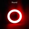 COB Bicycle Lights IPX 6 Waterproof Bicycle Taillight USB Rechargeable Bike Rear Light Heart Shape Bike LED for Cycling Parts 7