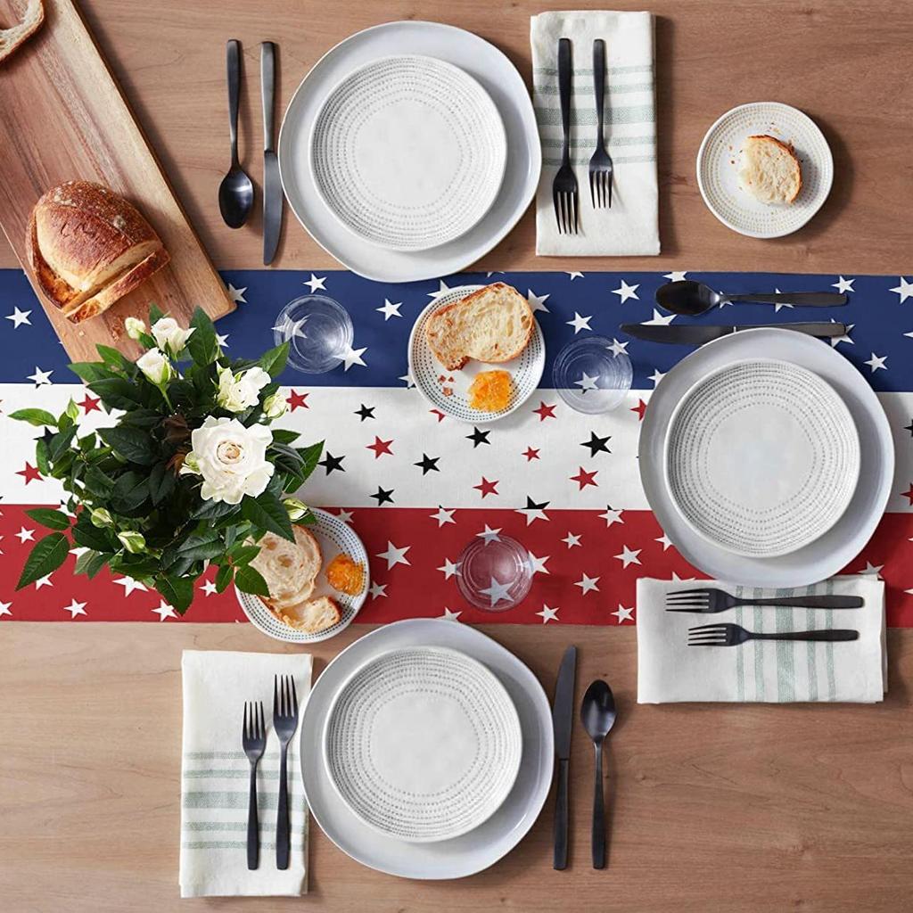 Ubrus Konferenční stolek Krbová skříňka Vhodné pro Domácí ubrusy Lněné Stolní vlajky Sváteční dekorace Jídelní stoly