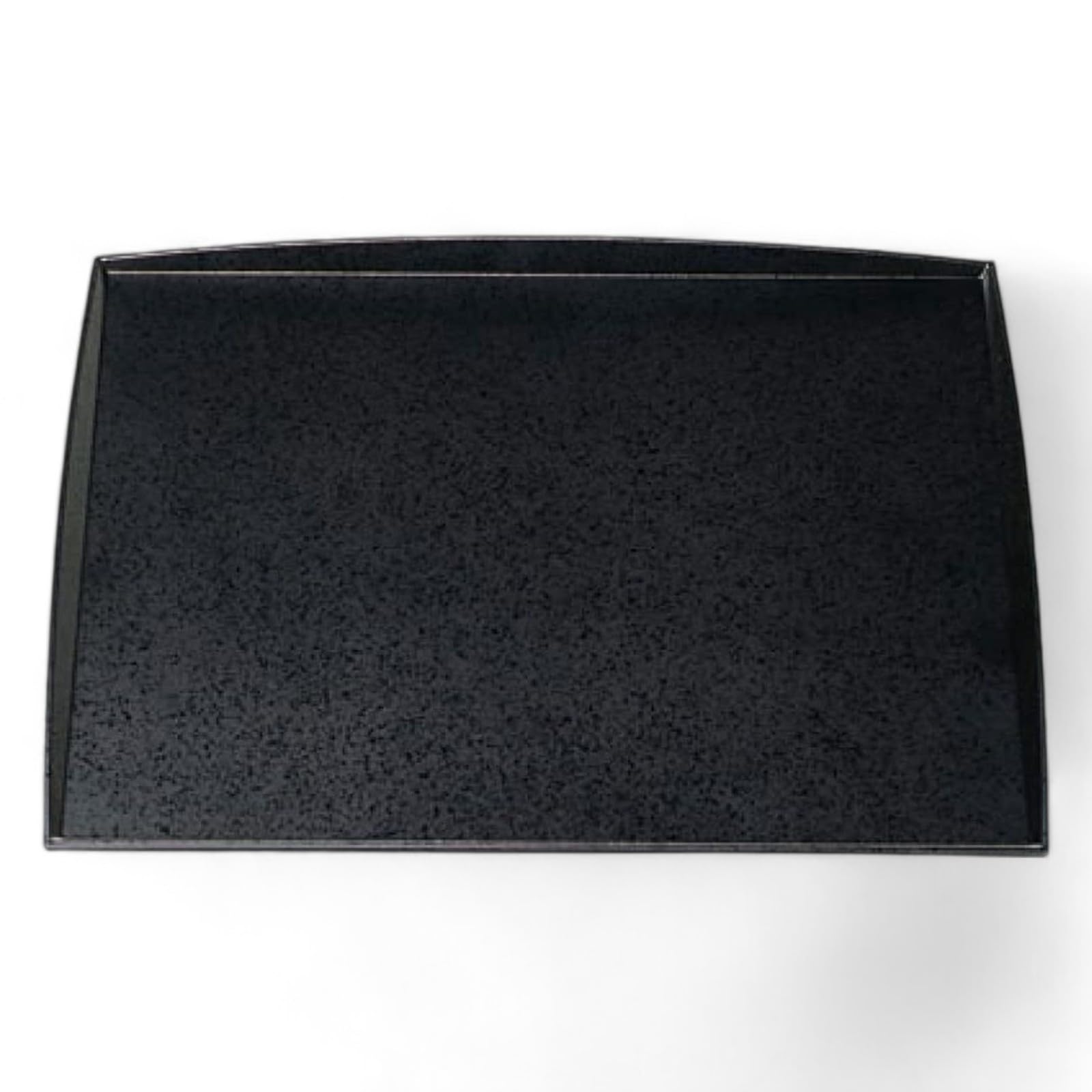 

30cm Square Tray Made in Japan J-kitchens (Tray/Obon) Black, Non-Slip, Lacquered, (ABS Resin)