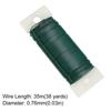 Wrapping Flower Arrangements Xmas Green Rope Plastic Coated Wire Floral Wire Paddle Wire for Crafts