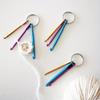 Crochet Color Aluminum Oxide Crochet Needles, Stainless Steel Single-head Knitting Small Short Crochet Needles, Easy To Carry