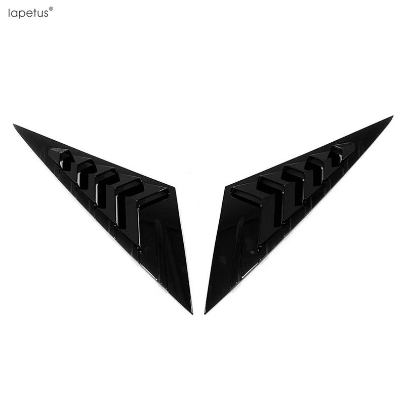 Side Window Shutter Louver Shade Blinds Air Vent Panel Cover Trim Black Accessoriors For Hyundai Elantra Avante CN7 -