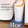 Smart Quick-Sensing Flip-Top Trash Can for Kitchen, Bathroom, & Bedroom