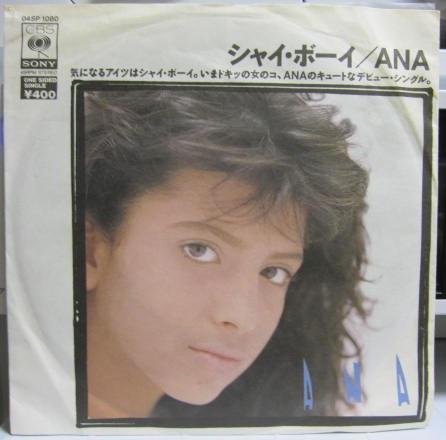 

7inch Record ANA - Shy Boys 04SP1080 CBS / SONY 1987 Japan Dance & Electronica Used
