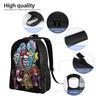 Backpack The Amazing Digital  Printing Bag, With Side Pockets,For School,Travel, Hiking, Camping, Xmas Gift