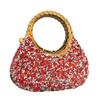 Rhinestone Decorated Mini Rhinestone Bag Glitter Finish Mini Size Small Handbag Small Design Acrylic Material Acrylic Bag