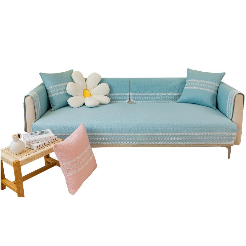 Cotton Sofa Cushion Simple Cloth Modern Living Room Four Seasons Universal Seat Cushions Non-Slip Cover Cover Cover Cloth