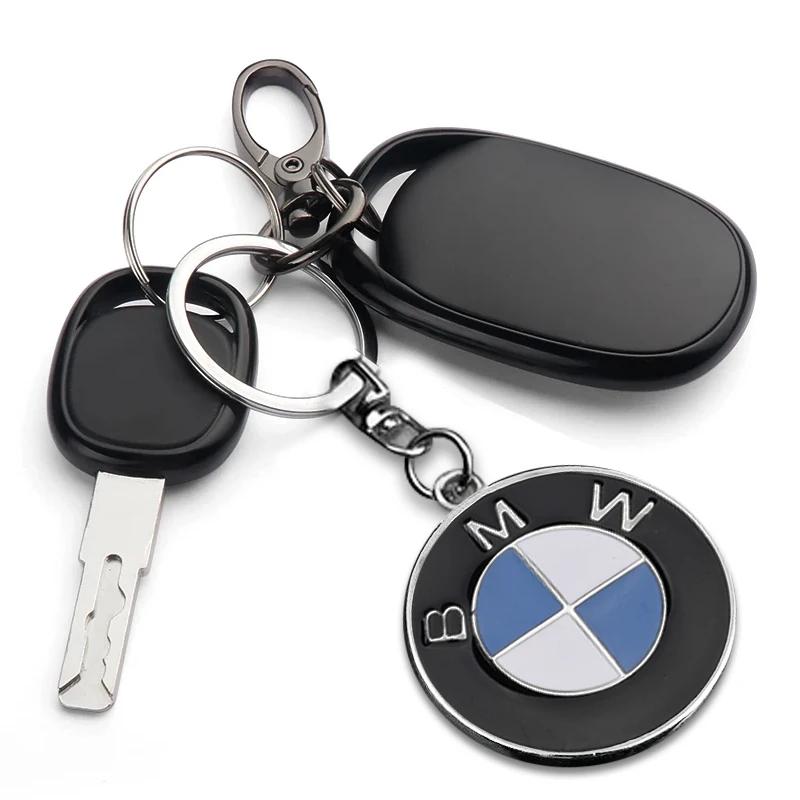 1Pcs 3D Metal Car Badge Keychain Zinc Alloy Keyrings Auto Accessories For BMW F15 F16 F18 E39 E46 E90 E36 E60 X3 X5 X6 M3 M4 M5 M6