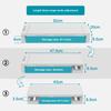 Foldable USB Docking Monitor Stand with Fast Charging & Desktop Storage