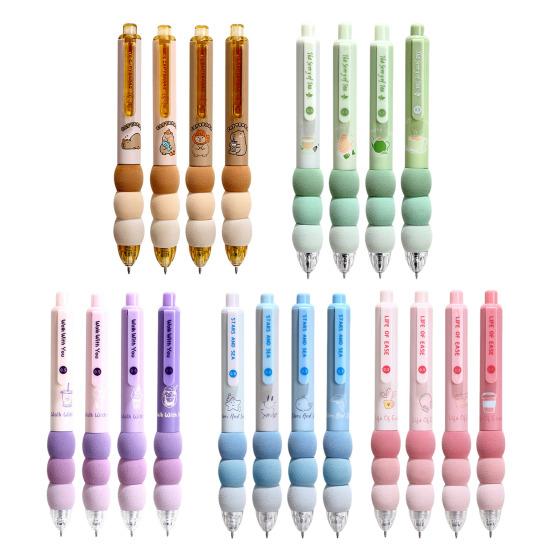 4Pcs Erasable Gel Pens 0.5mm Tip Retractable Gel Ink Pens for Writing And Correcting At Home School Office
