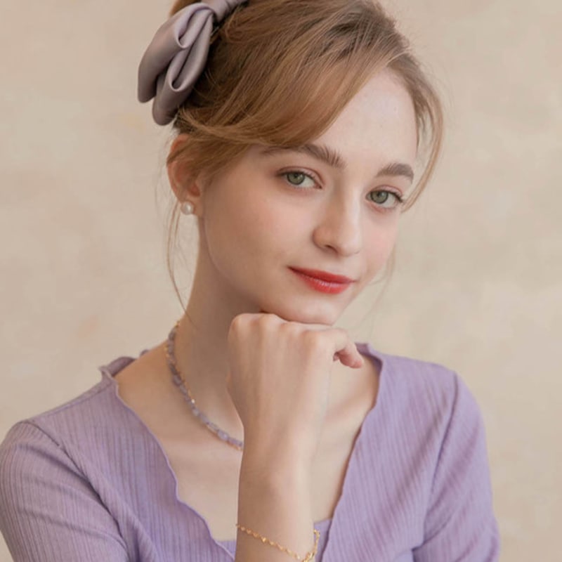 Jean Paul Clarisse Basic 2-Tier Ribbon Pin JP-22-035AB