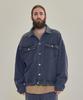 Cargobros Cb Classic Denim Trucker Jacket (Grey)