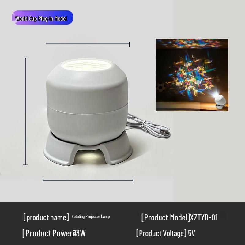 Popular LED Snowflake Projector Light - 16 Image Rotating Christmas & Halloween Laser Stage Projection