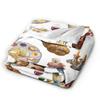 Happy Jewish Passover Blanket Quality Warm Soft Throw Blanket Spring Travel Bedroom Fashion Bedspread