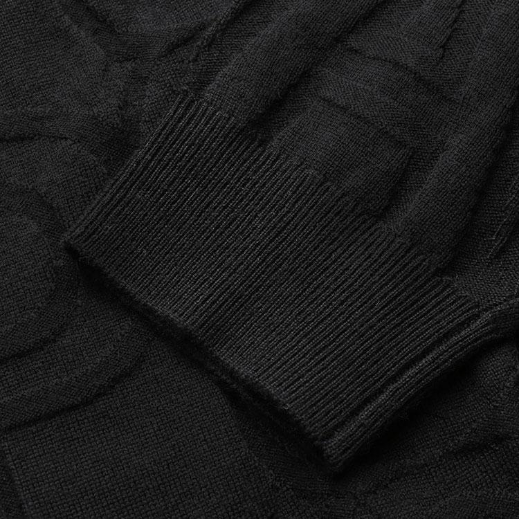 Emporio Armani FW23 Knitwear Men's Black 6R1MX4-1MFVZ-F016