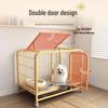 Indoor Dog Cage with Toilet Separation for Medium and Large Breeds